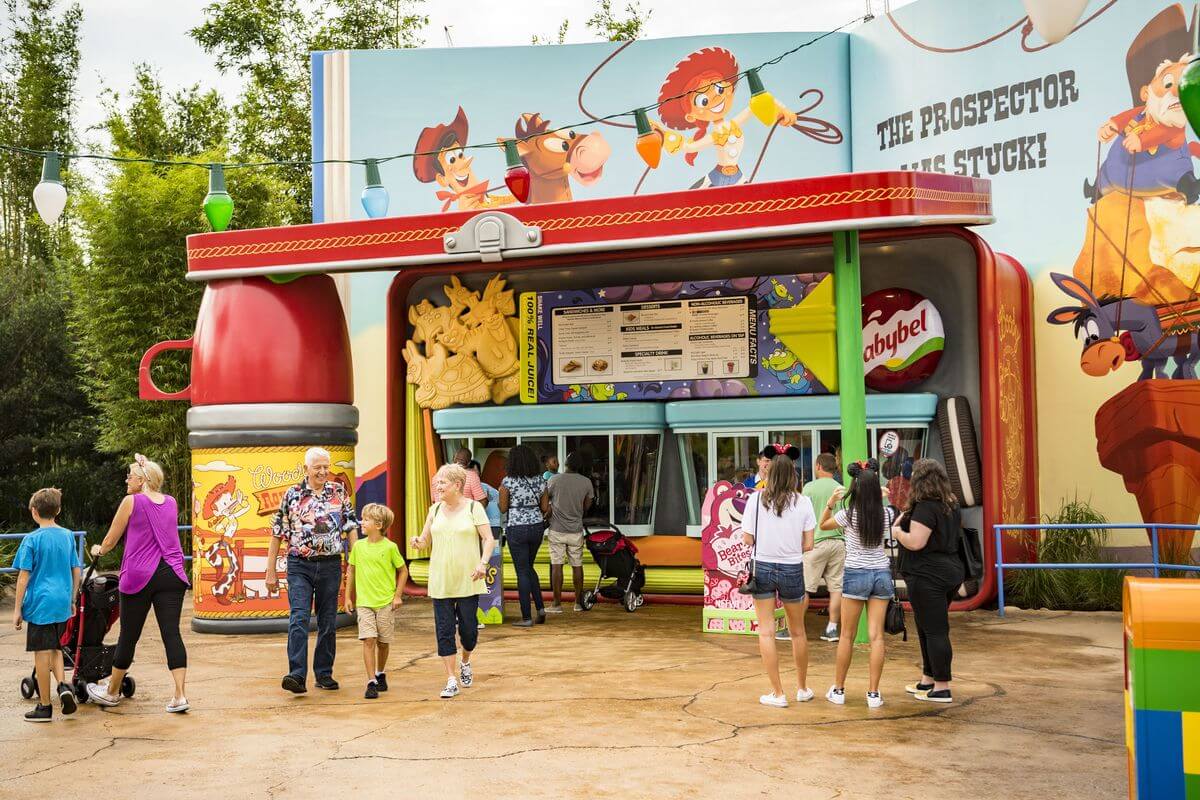 Restaurante Toy Story en los Hollywood Studios