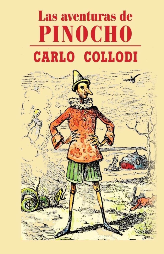 Libro original Pinocho de Collodi