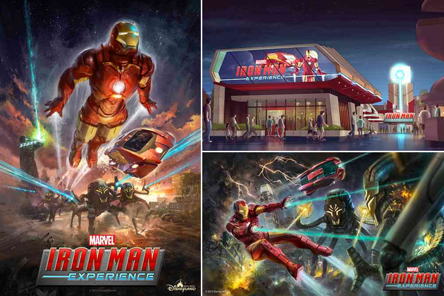 Atracción Iron Man Disney
