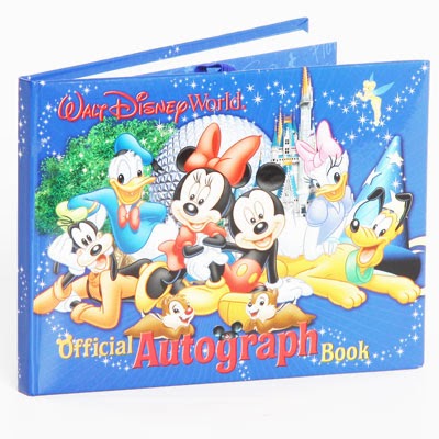 Libro autógrafos Mundo de Disney
