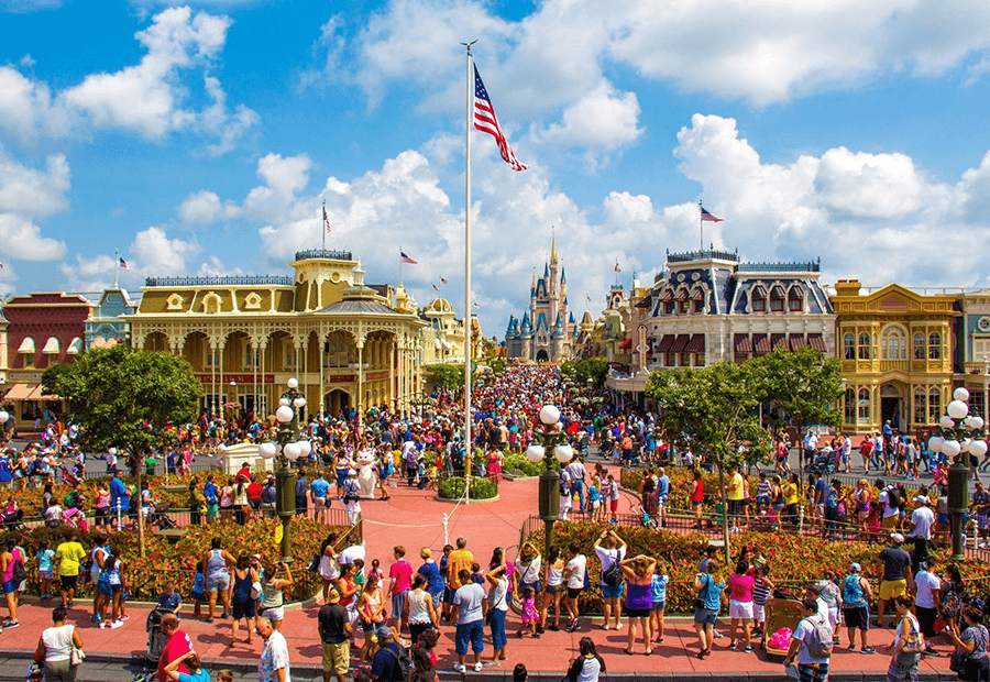 Entrada a Magic Kingdom en Orlando