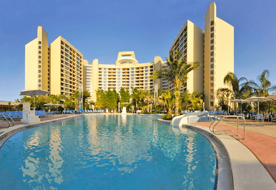 Piscina privada del Bay Lake Tower.