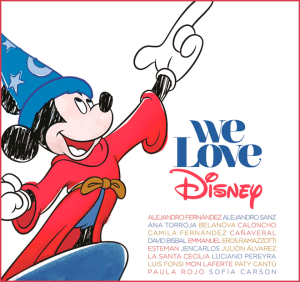 Portada del álbum We Love Disney Latino.