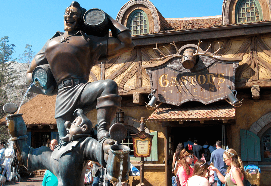 La Taberna de Gaston en Fantasyland de Disney Orlando.