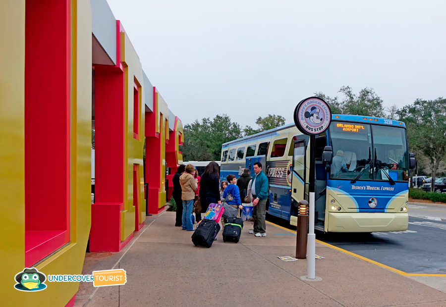 El transporte gratuito desde el aeropuerto Internacional de Orlando a WDW