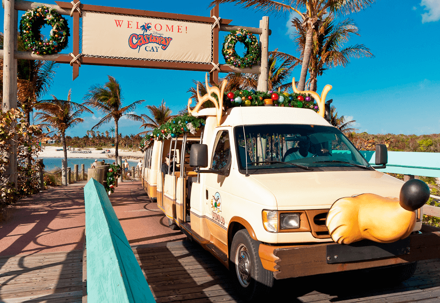 El espíritu navideño se siente en Castaway Cay