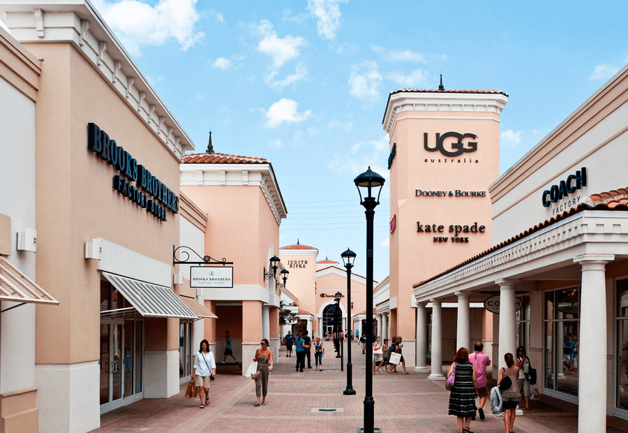 Los Outlets Premium Orlando son lugares hermosos para pasear.