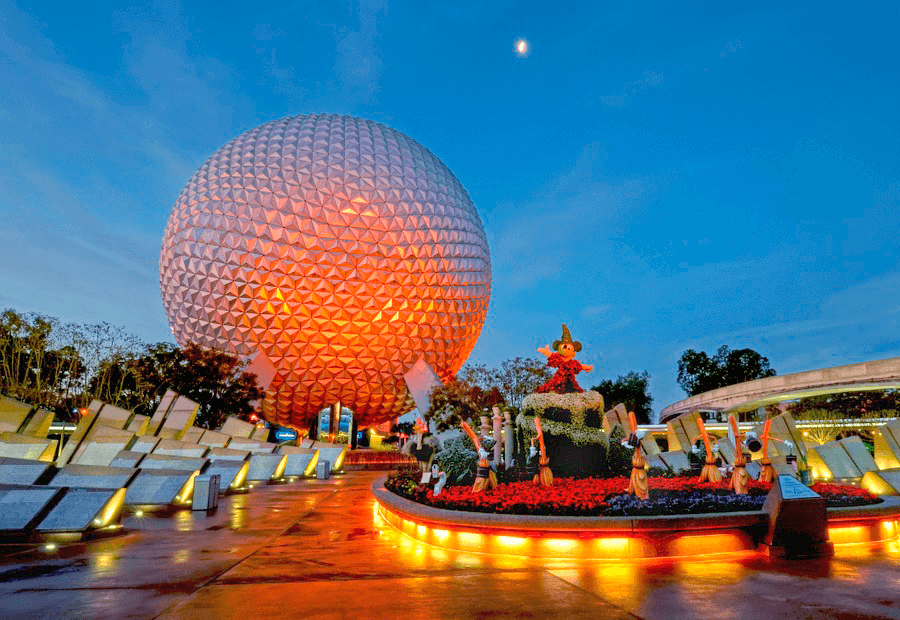 Epcot sería uno de los parques comunicado mediante teleférico. 