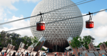 Nuevo Transporte en Disney World El Teleférico