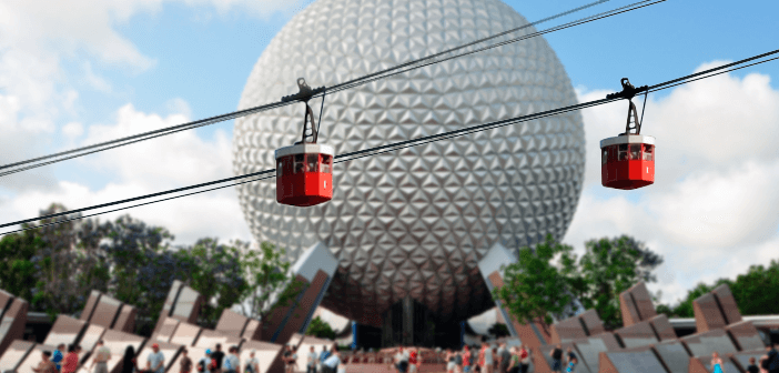 Nuevo Transporte en Disney World El Teleférico