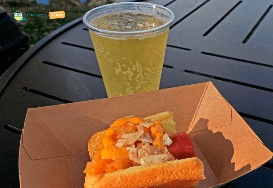 Comida al aire libre en Epcot International Flower & Garden Festival