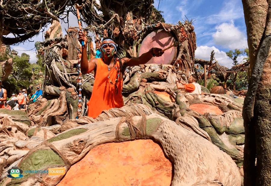 El show de Avatar en Disney World es Circle Drum