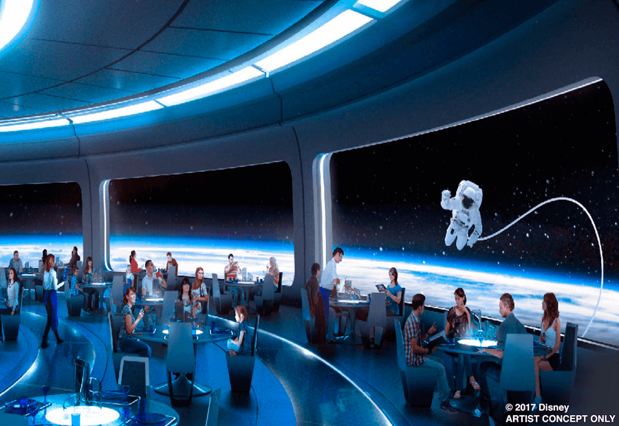 El futuro restaurante de Mission: Space en Disney World