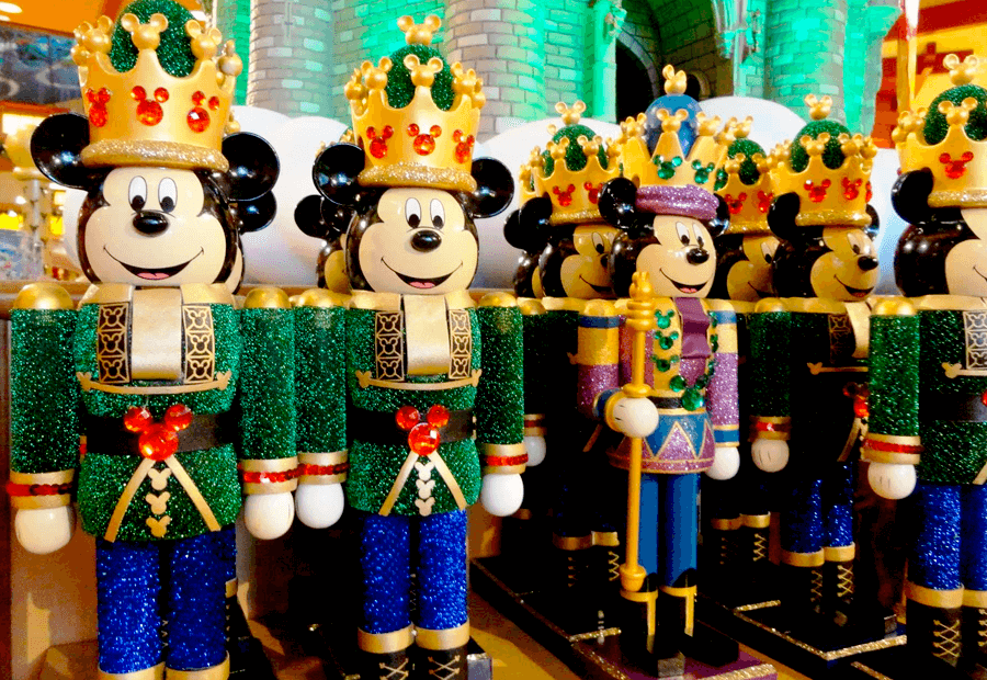 Merchandising especial durante la Navidad en Disney World