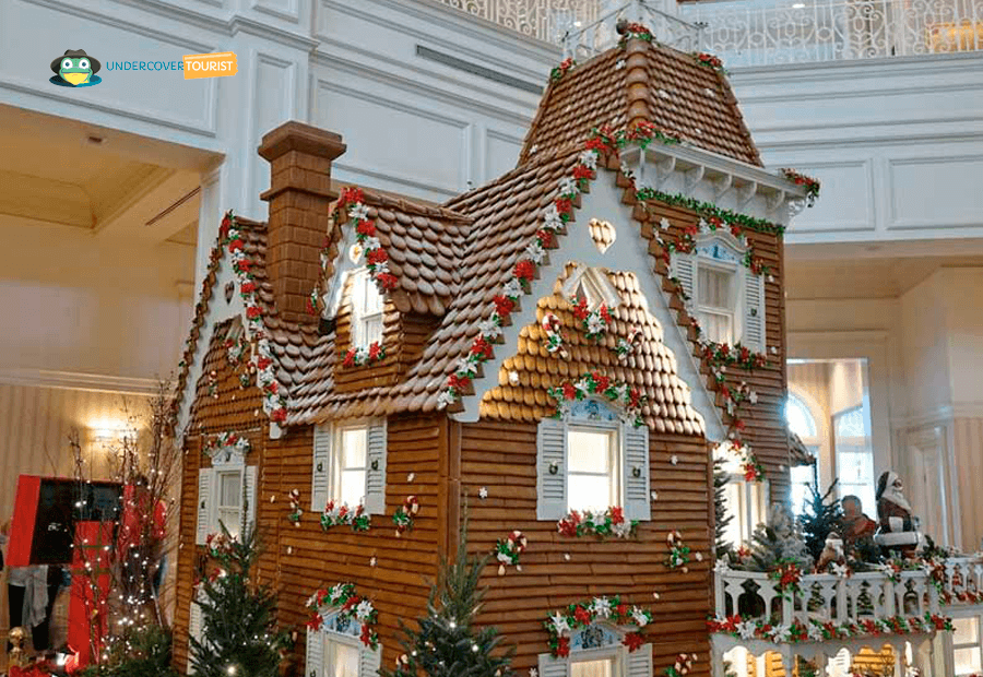 La casa de jengibre en el Grand Floridian Disney World