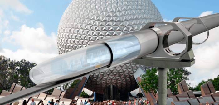 Art Concept Hyperloop en Disney World