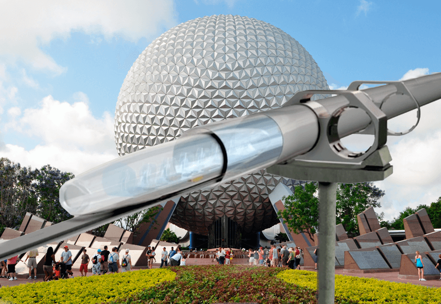 Art Concept Hyperloop de Disney World