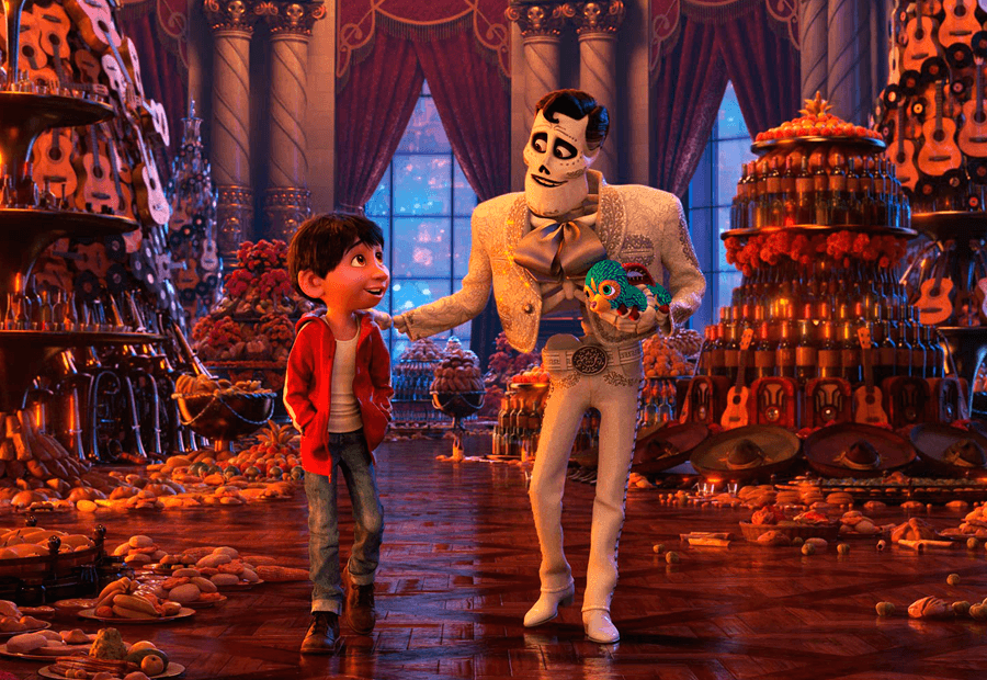 Festividad Día de Muertos Película Coco