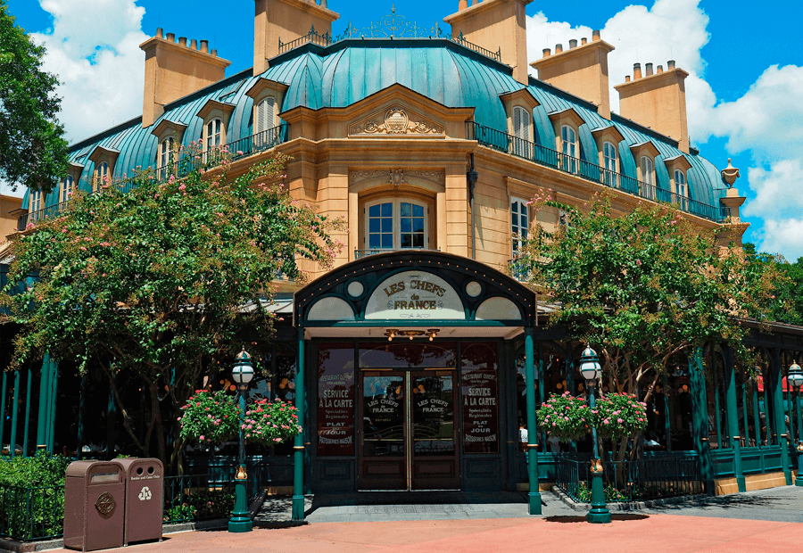 Entrada a Les Chefs de France en Epcot