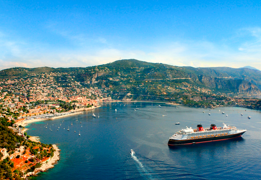 Costa Azul con crucero Disney por el mediterráneo