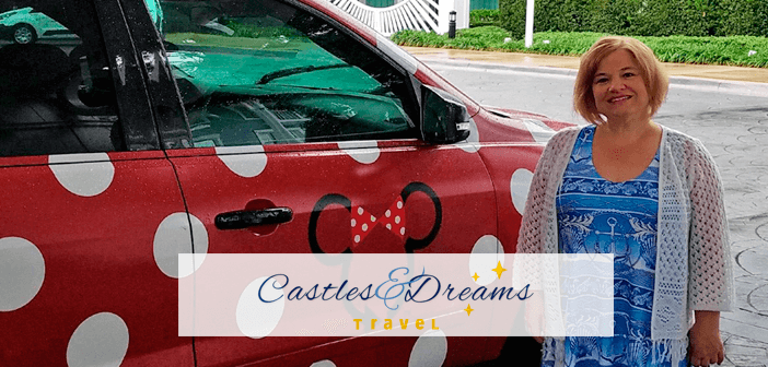 Transporte Minnie Vans en Disney World
