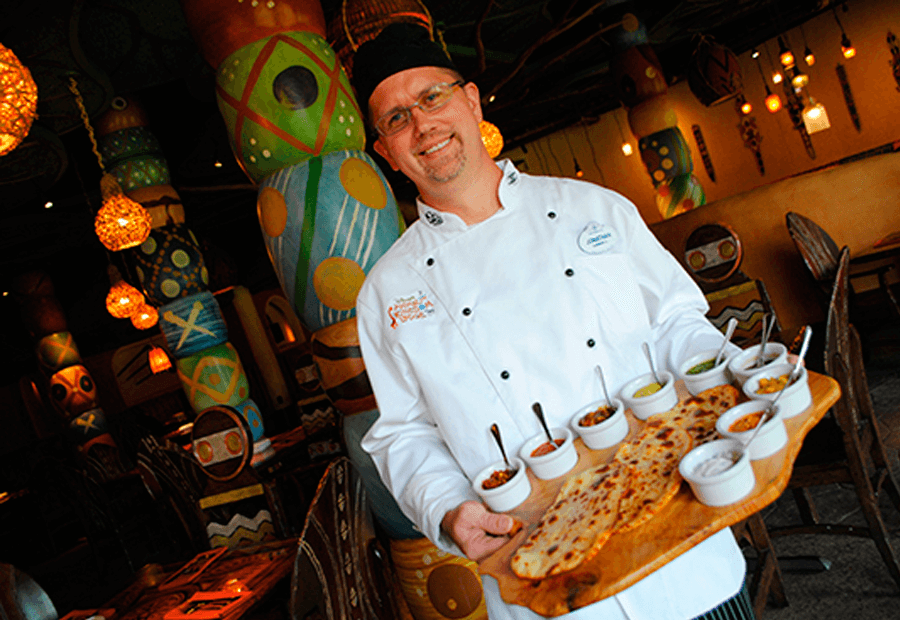 Chef de uno de los restaurantes de Disney World