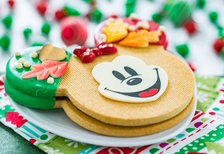 Galleta Mickey en Navidad Disney World