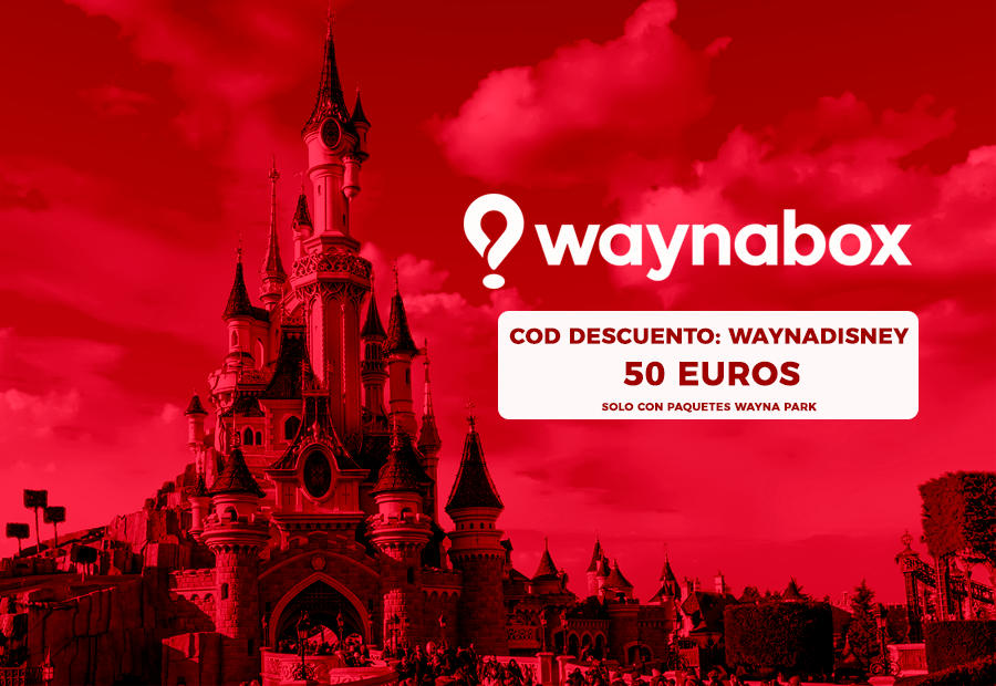 Viajar a Disneyland París Barato y a otros parques de atracciones con Waynabox