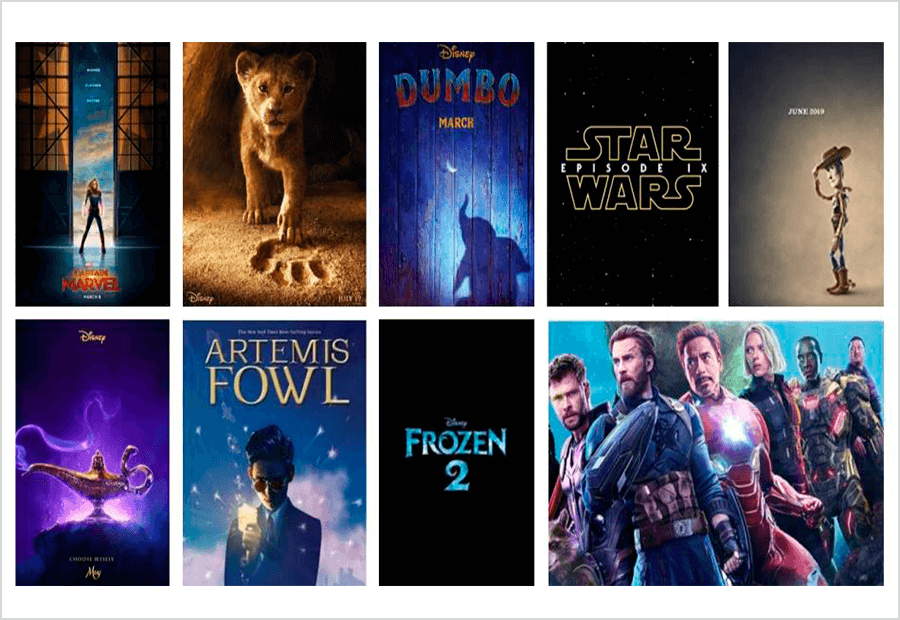 Todos los Estrenos de Disney en 2019