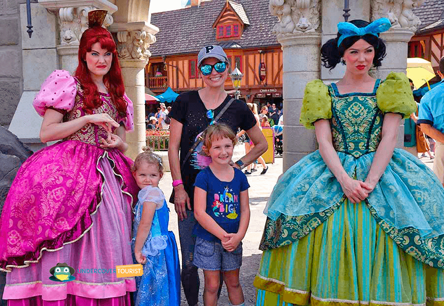 Villanos y princesas en Disney World