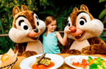 Comiendo con personajes en Disney World