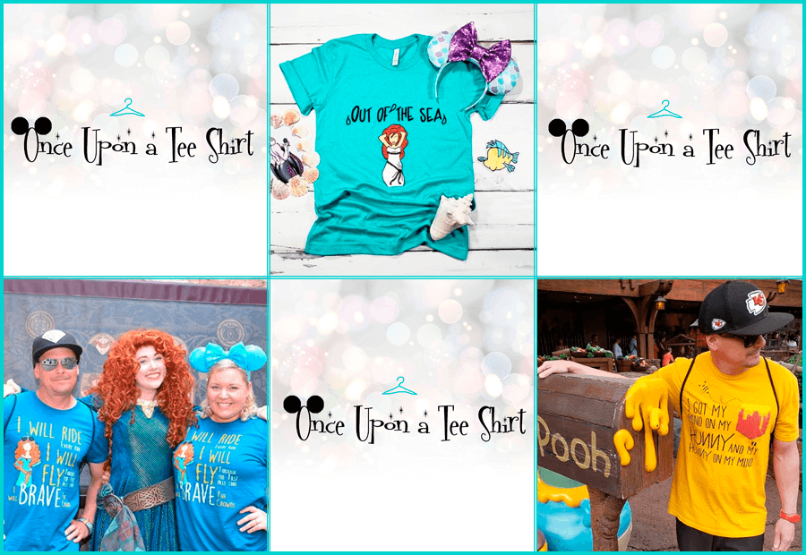 Camisetas para ir a Disney Once Upon A Tee Shirt