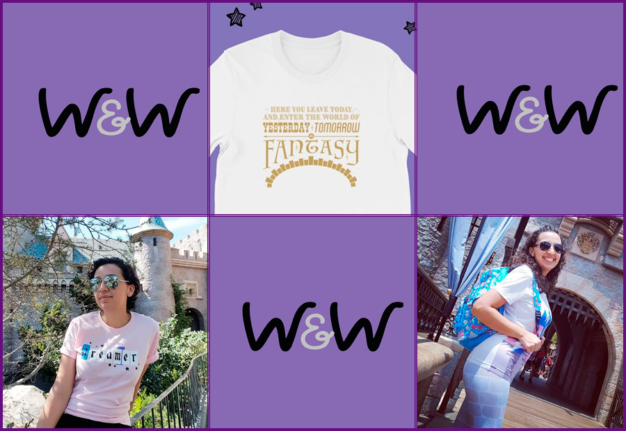 Camisetas para ir a Disney Wishing and Wizarding