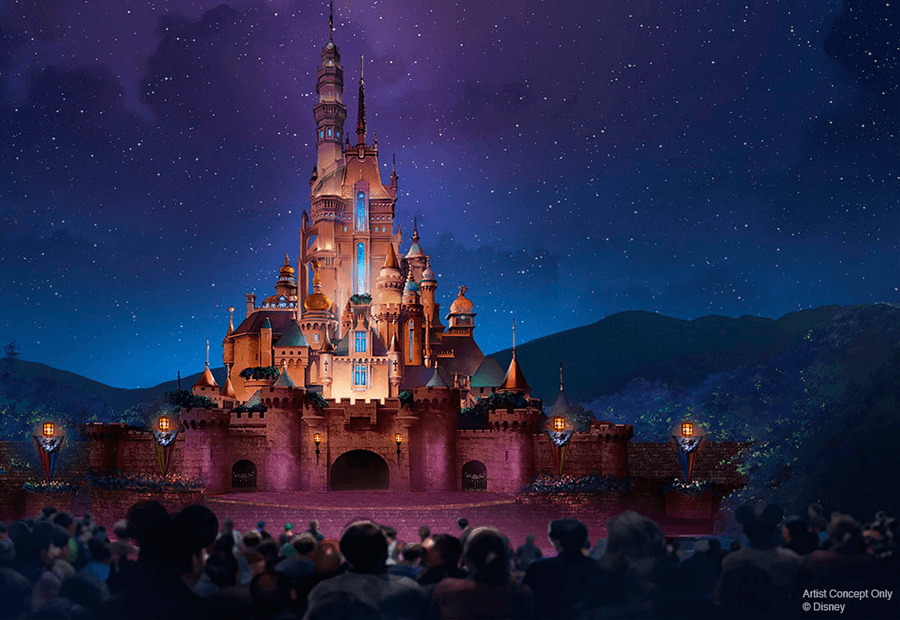 Nuevo castillo Hong Kong Disneyland