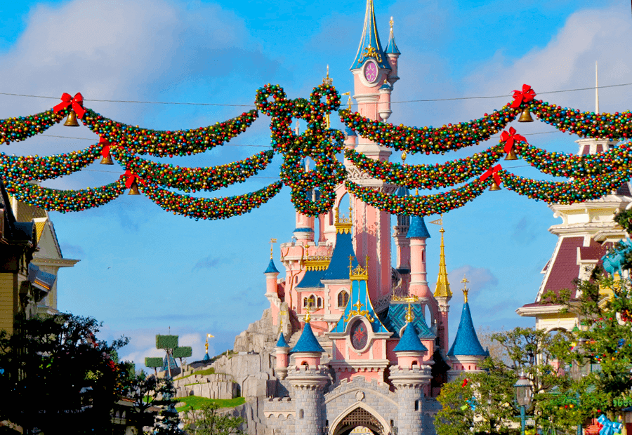 Decoración Navidad Disneyland Paris