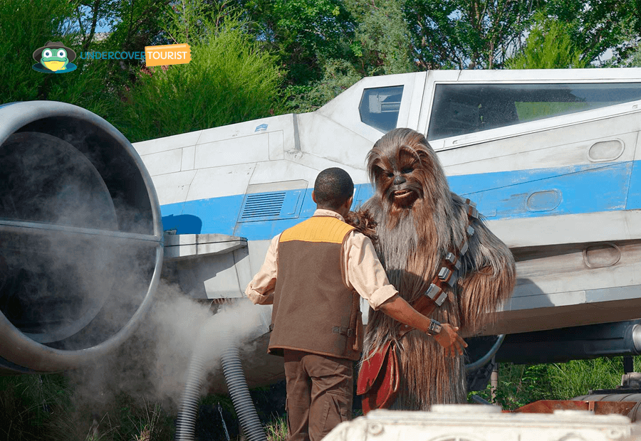 Personajes Star Wars Galaaxy's edge en Disney World