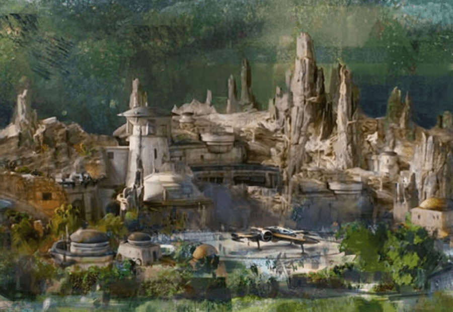 Futura tierra Star Wars en Walt Disney Studios