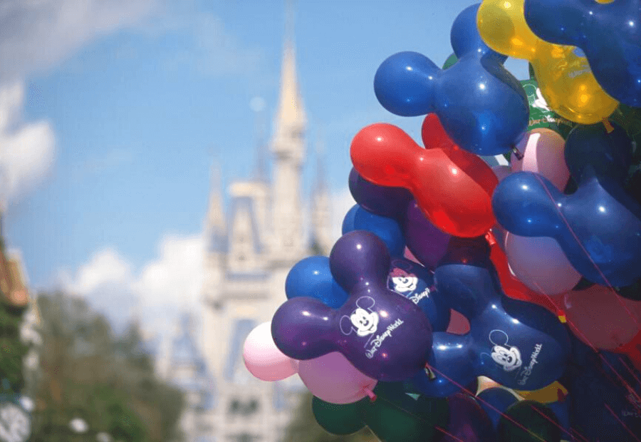 Globos Mickey Mouse en Magic Kingdom