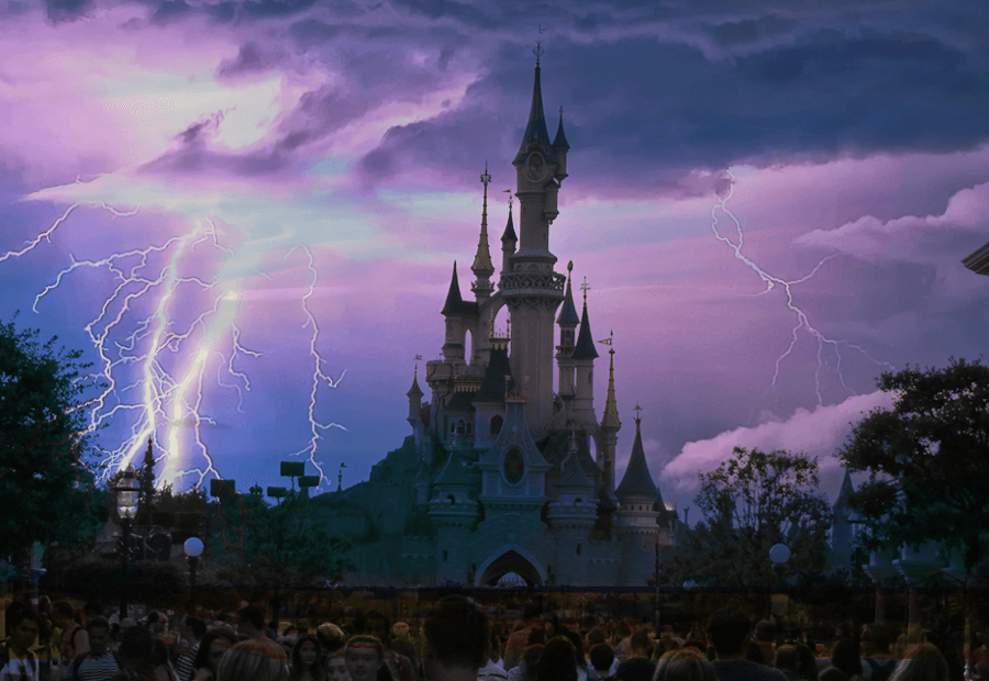el día más desastroso de Disneyland Paris