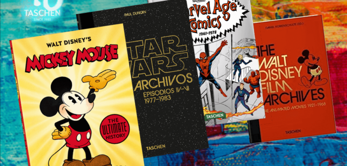 Libros Disney Star Wars y Marvel Taschen 40 aniversario