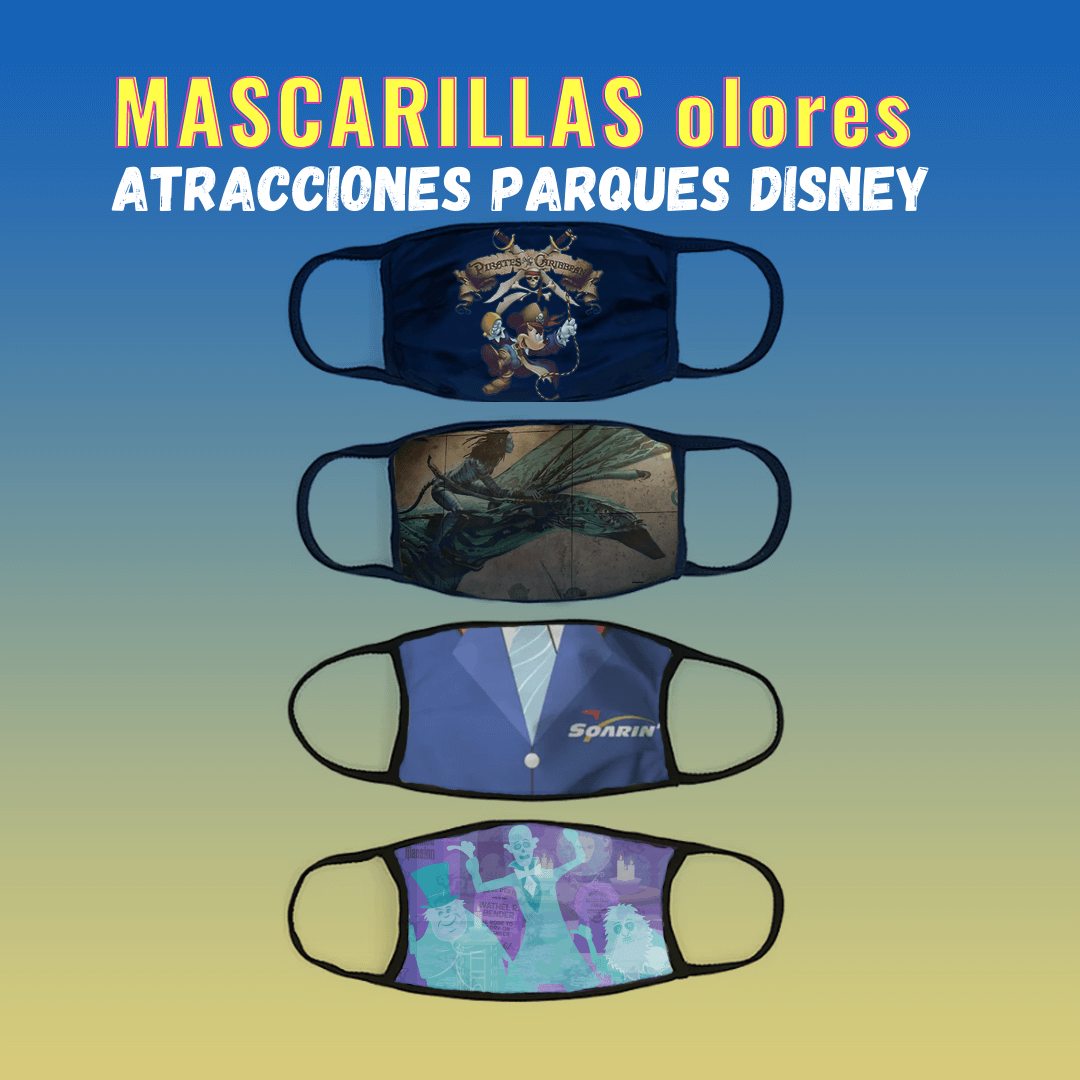 Mascarillas Olores Atracciones Disney