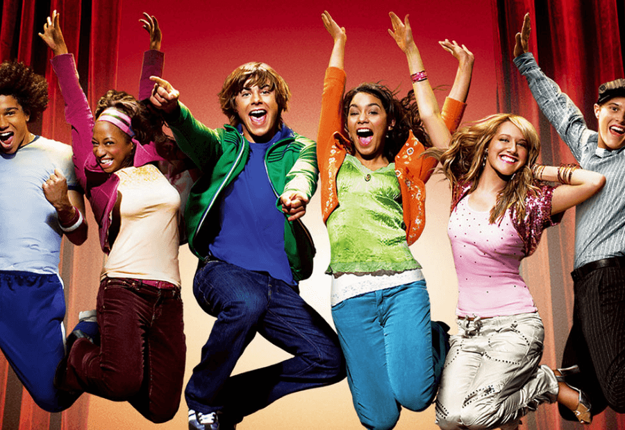 Parte del poster original de High School Musical 2006