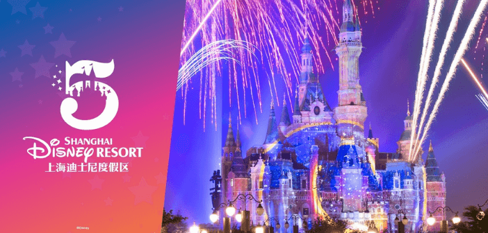 Quinto Aniversario Shanghai Disneyland