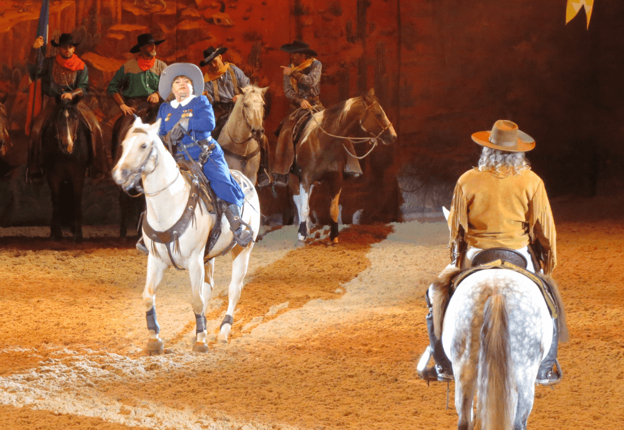 Buffalo Bill y Annie Oakley en Disneyland Paris