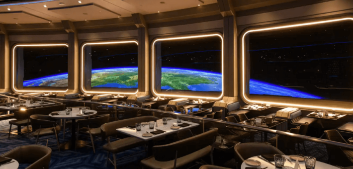 Comedor del restaurante Space 220