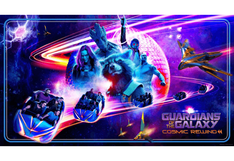 Atracción Guardianes de la Galaxia Disney World