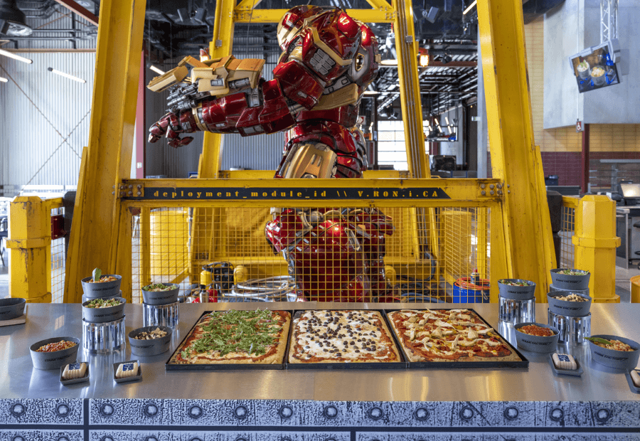 Stark Factory restaurante Marvel