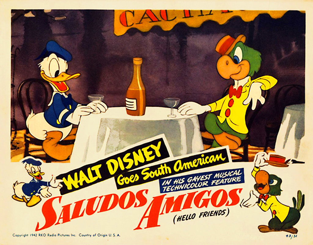 Saludos Amigos Clásico Disney 1942