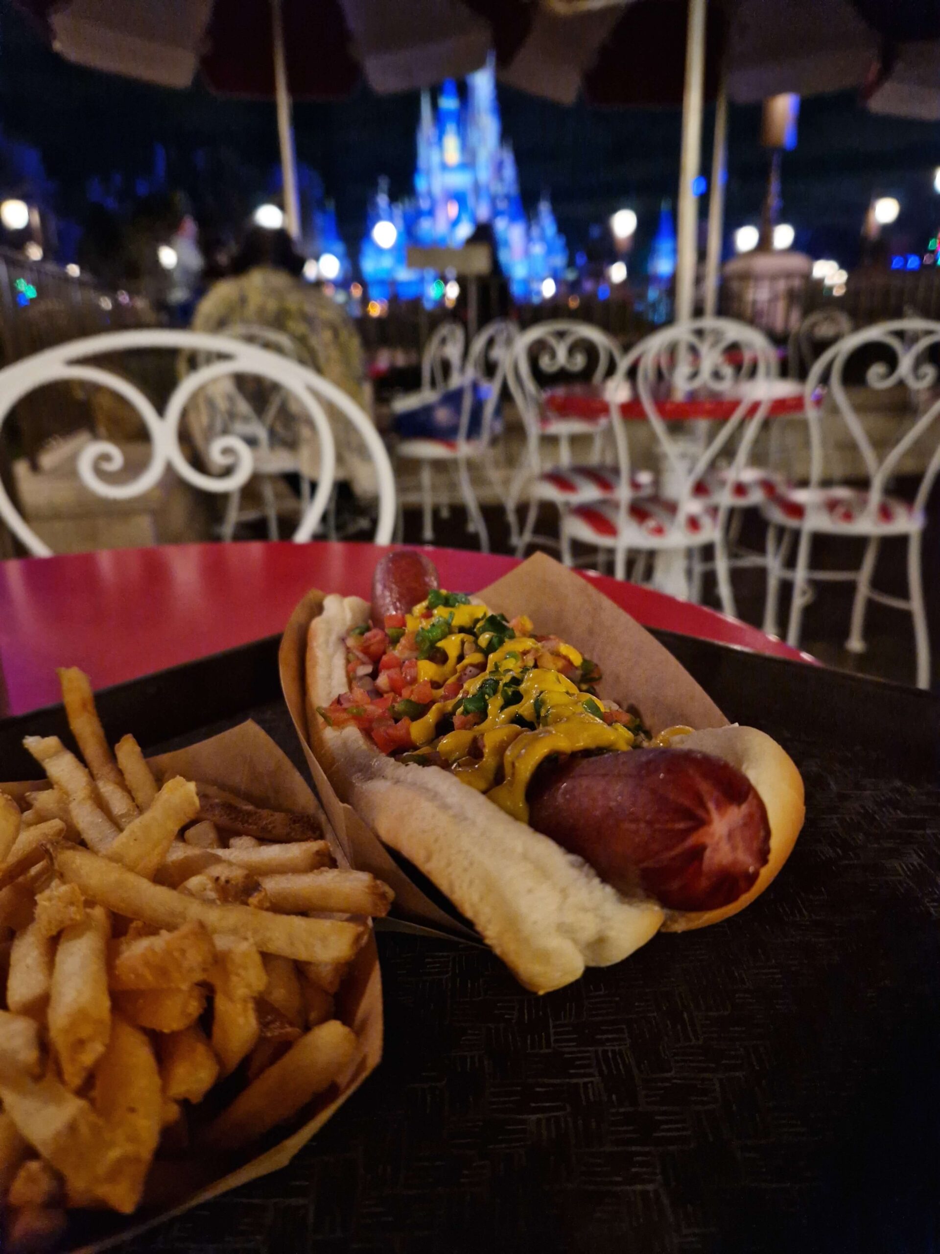 Hot dog Casey's Corner Magic Kingdom